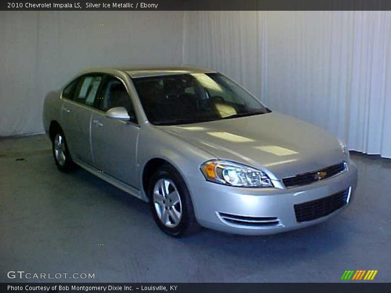 Silver Ice Metallic / Ebony 2010 Chevrolet Impala LS