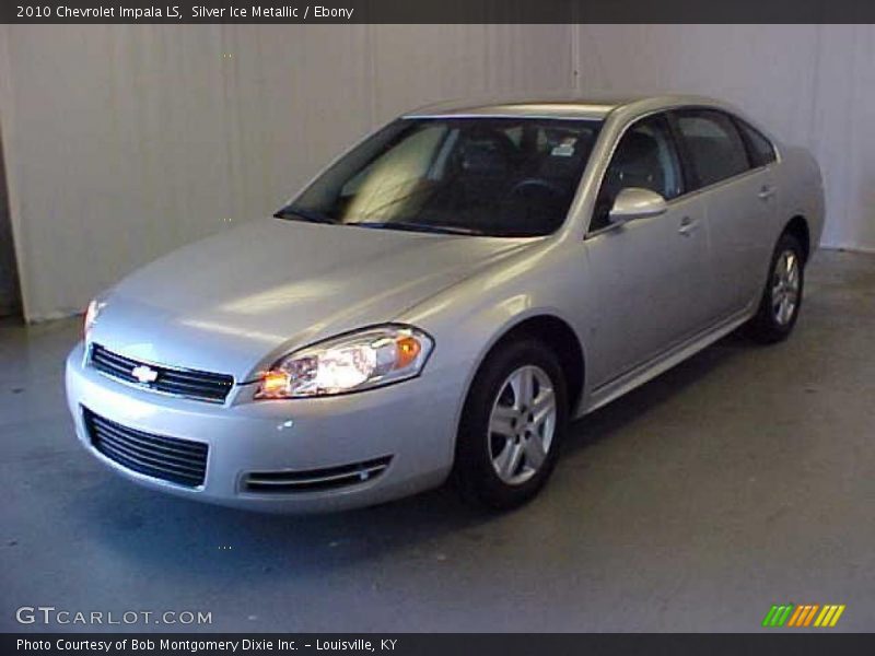Silver Ice Metallic / Ebony 2010 Chevrolet Impala LS