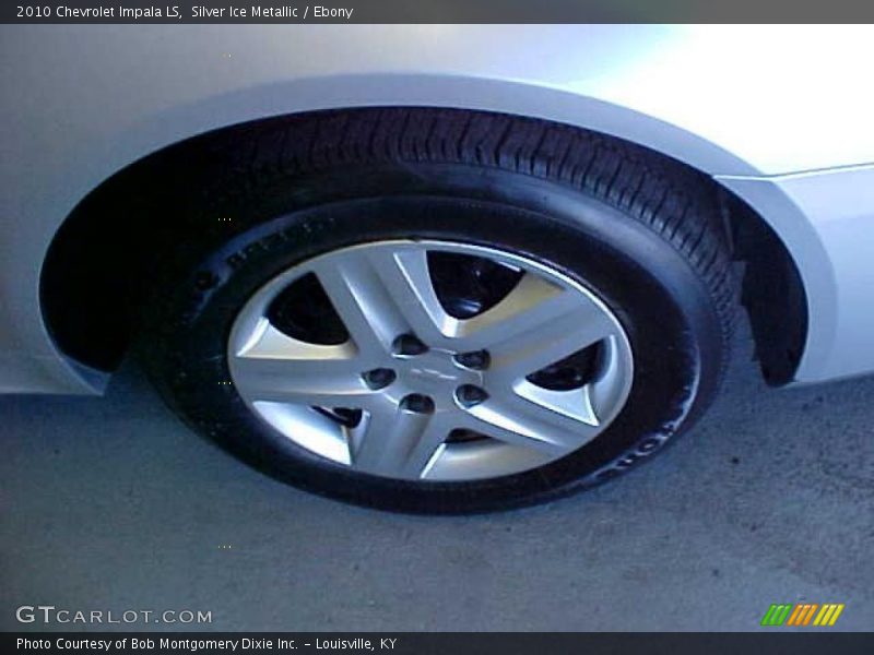 Silver Ice Metallic / Ebony 2010 Chevrolet Impala LS