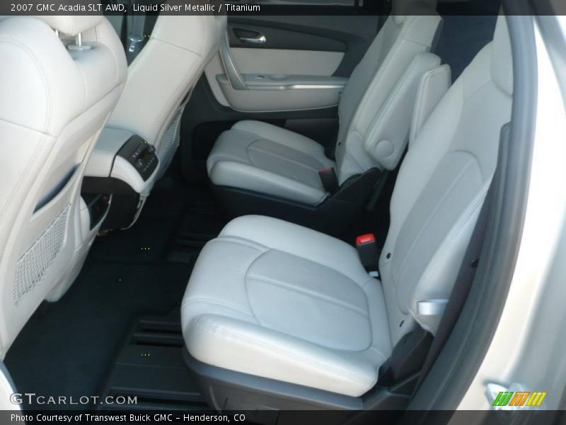 Liquid Silver Metallic / Titanium 2007 GMC Acadia SLT AWD