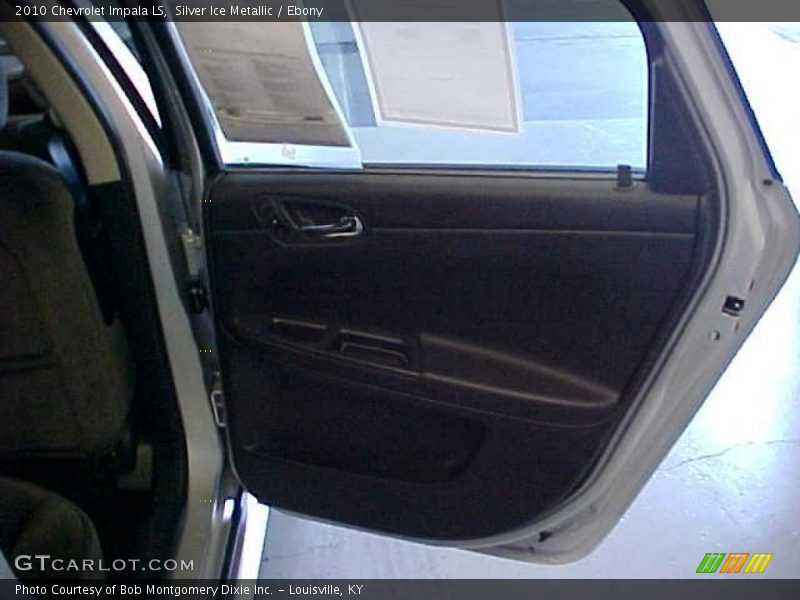 Silver Ice Metallic / Ebony 2010 Chevrolet Impala LS