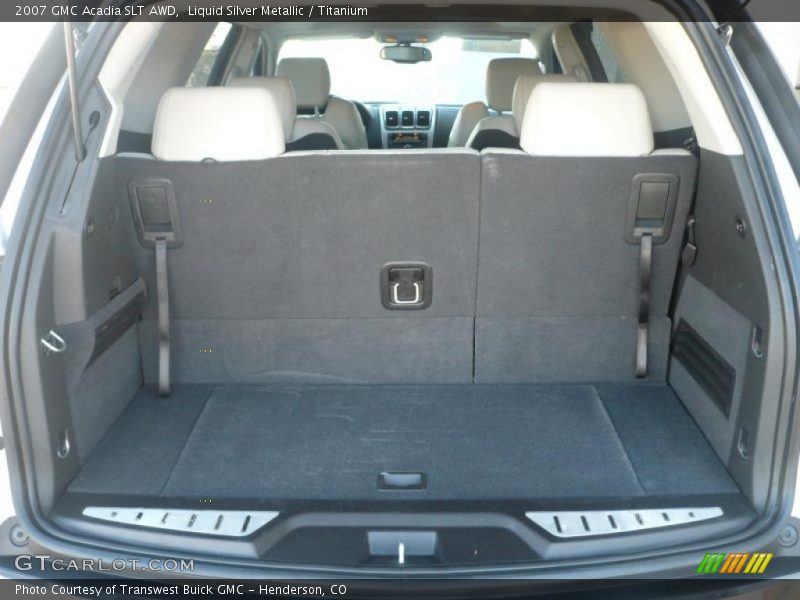 Liquid Silver Metallic / Titanium 2007 GMC Acadia SLT AWD