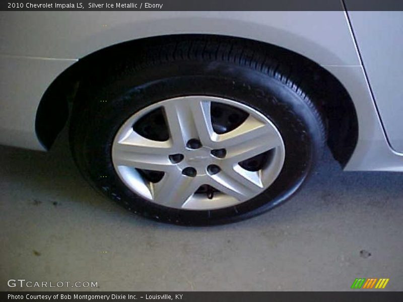 Silver Ice Metallic / Ebony 2010 Chevrolet Impala LS