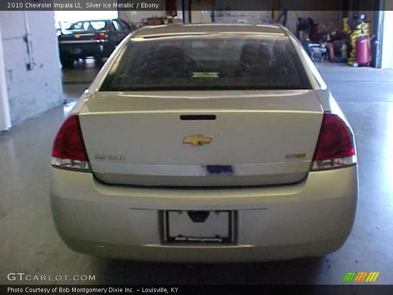 Silver Ice Metallic / Ebony 2010 Chevrolet Impala LS