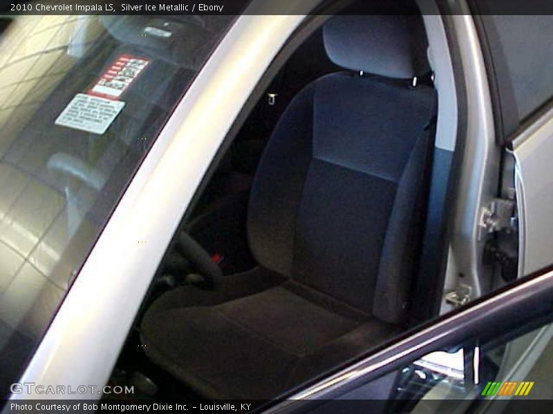 Silver Ice Metallic / Ebony 2010 Chevrolet Impala LS