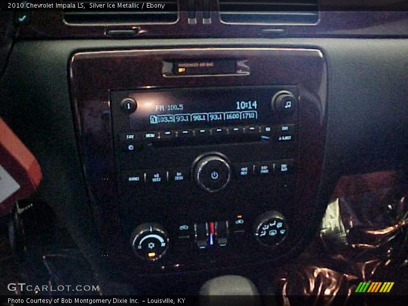 Silver Ice Metallic / Ebony 2010 Chevrolet Impala LS
