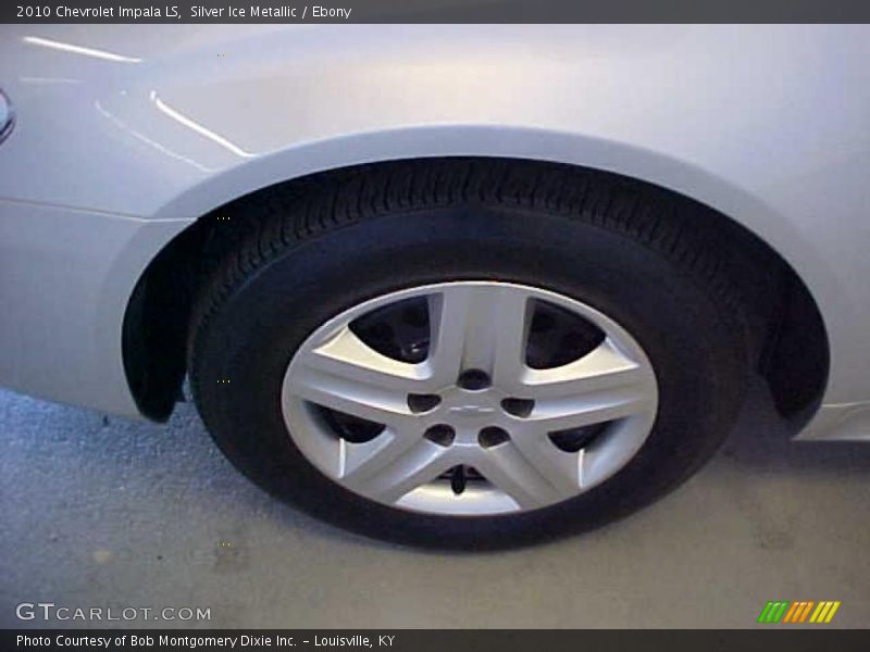 Silver Ice Metallic / Ebony 2010 Chevrolet Impala LS