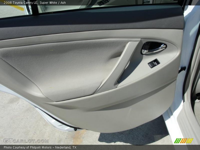 Super White / Ash 2008 Toyota Camry LE