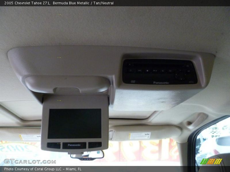 Bermuda Blue Metallic / Tan/Neutral 2005 Chevrolet Tahoe Z71