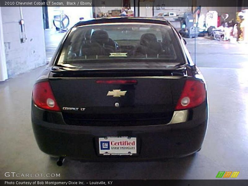 Black / Ebony 2010 Chevrolet Cobalt LT Sedan