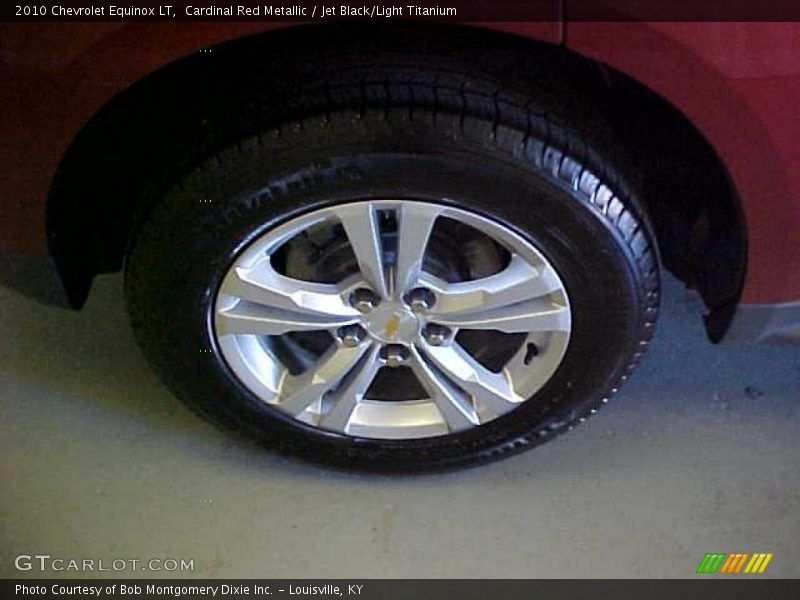 Cardinal Red Metallic / Jet Black/Light Titanium 2010 Chevrolet Equinox LT