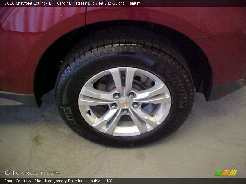 Cardinal Red Metallic / Jet Black/Light Titanium 2010 Chevrolet Equinox LT