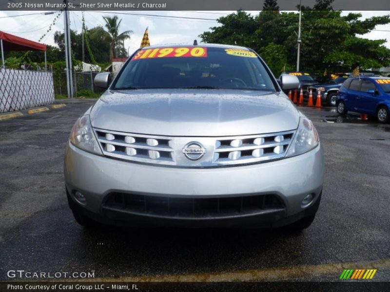 Sheer Silver Metallic / Charcoal 2005 Nissan Murano SL