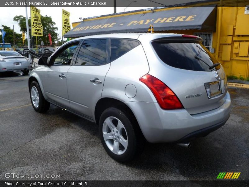 Sheer Silver Metallic / Charcoal 2005 Nissan Murano SL