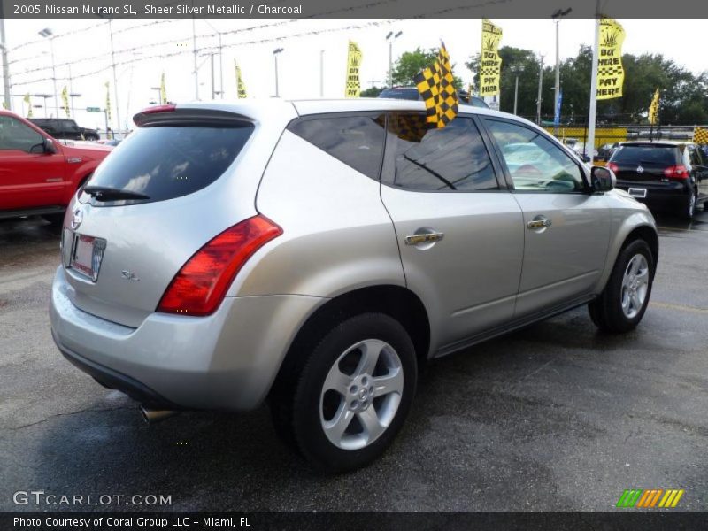 Sheer Silver Metallic / Charcoal 2005 Nissan Murano SL