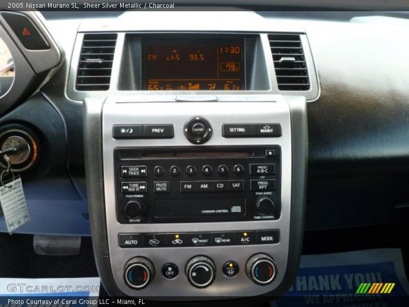 Sheer Silver Metallic / Charcoal 2005 Nissan Murano SL