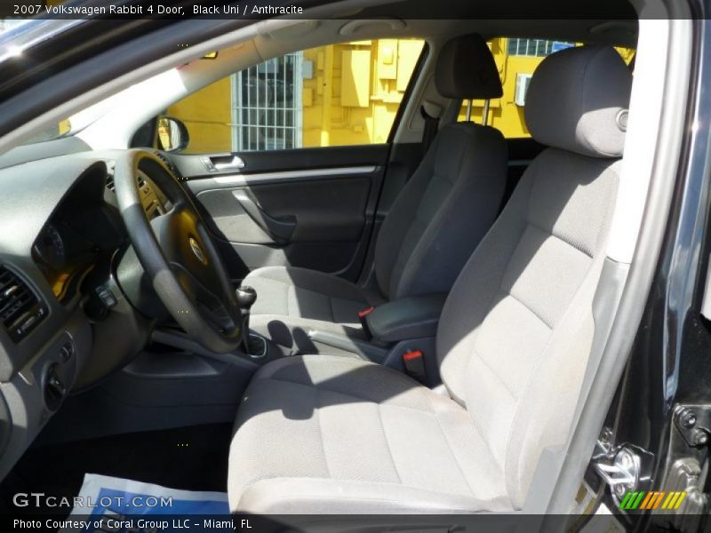 Black Uni / Anthracite 2007 Volkswagen Rabbit 4 Door