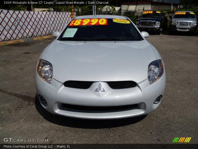 Liquid Silver Metallic / Dark Charcoal 2006 Mitsubishi Eclipse GT Coupe