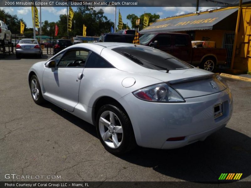Liquid Silver Metallic / Dark Charcoal 2006 Mitsubishi Eclipse GT Coupe
