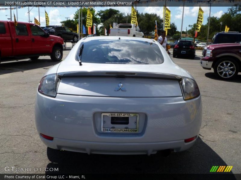 Liquid Silver Metallic / Dark Charcoal 2006 Mitsubishi Eclipse GT Coupe