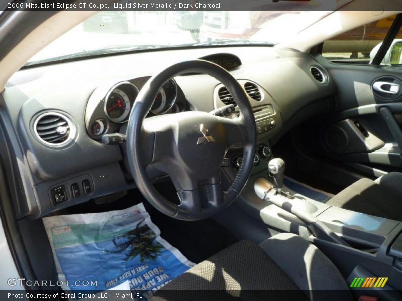 Liquid Silver Metallic / Dark Charcoal 2006 Mitsubishi Eclipse GT Coupe