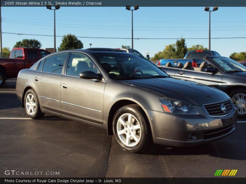 Smoke Metallic / Charcoal 2005 Nissan Altima 2.5 SL