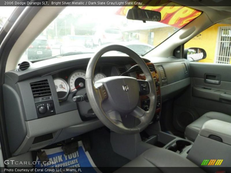 Bright Silver Metallic / Dark Slate Gray/Light Slate Gray 2006 Dodge Durango SLT