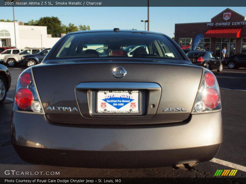 Smoke Metallic / Charcoal 2005 Nissan Altima 2.5 SL