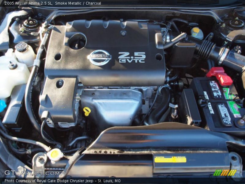 Smoke Metallic / Charcoal 2005 Nissan Altima 2.5 SL