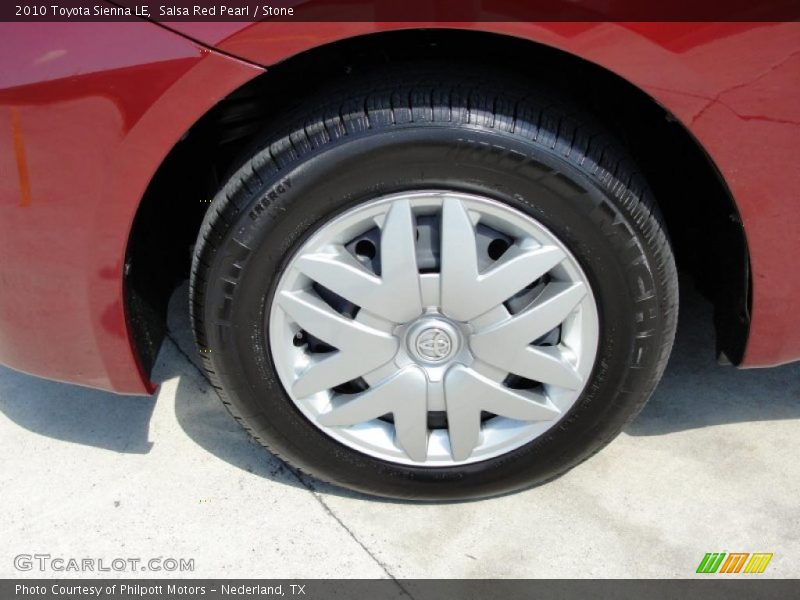 Salsa Red Pearl / Stone 2010 Toyota Sienna LE