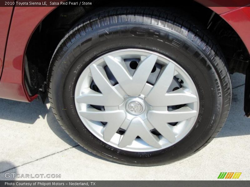 Salsa Red Pearl / Stone 2010 Toyota Sienna LE