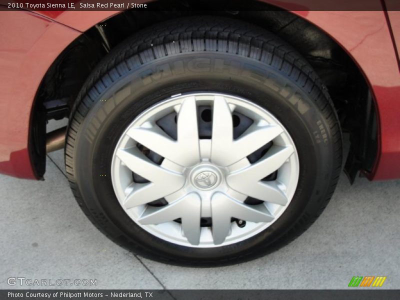 Salsa Red Pearl / Stone 2010 Toyota Sienna LE