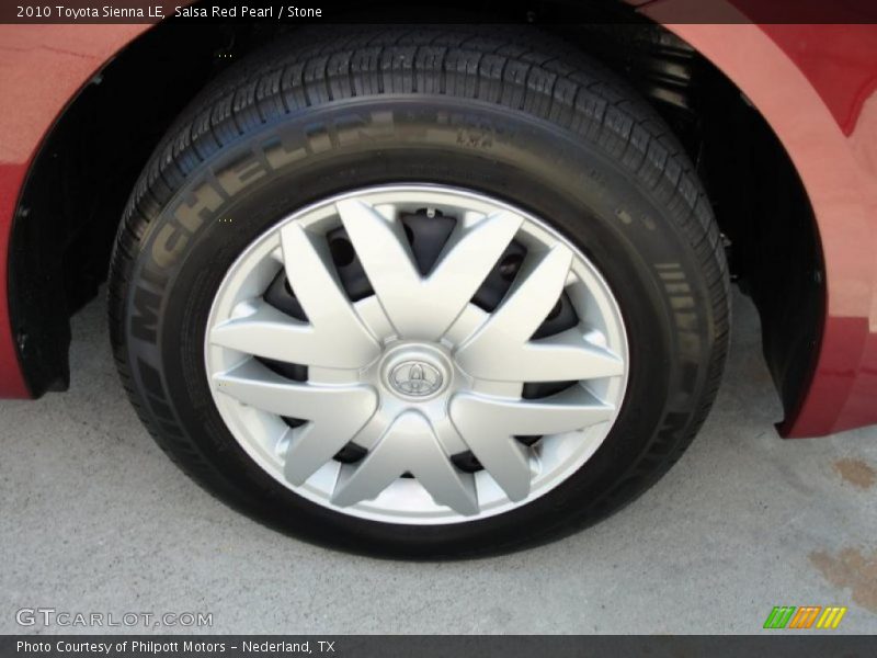 Salsa Red Pearl / Stone 2010 Toyota Sienna LE