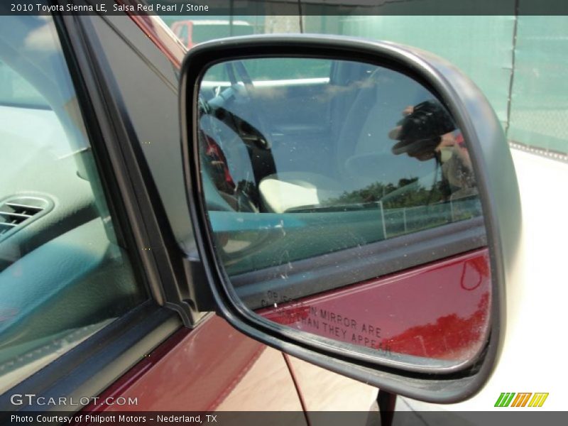 Salsa Red Pearl / Stone 2010 Toyota Sienna LE