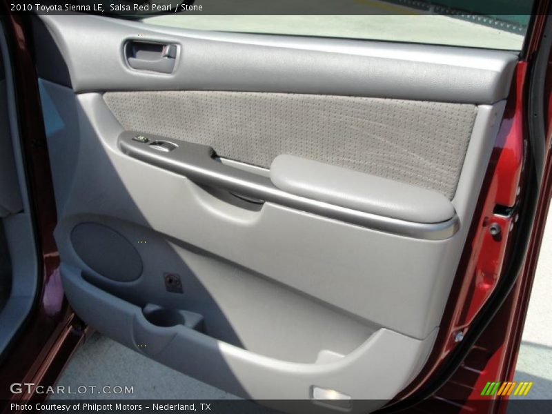 Salsa Red Pearl / Stone 2010 Toyota Sienna LE
