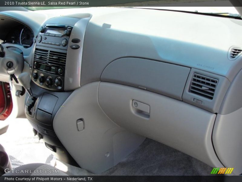 Salsa Red Pearl / Stone 2010 Toyota Sienna LE