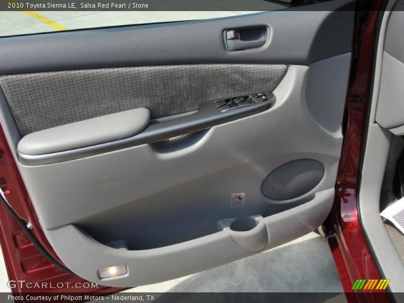 Salsa Red Pearl / Stone 2010 Toyota Sienna LE