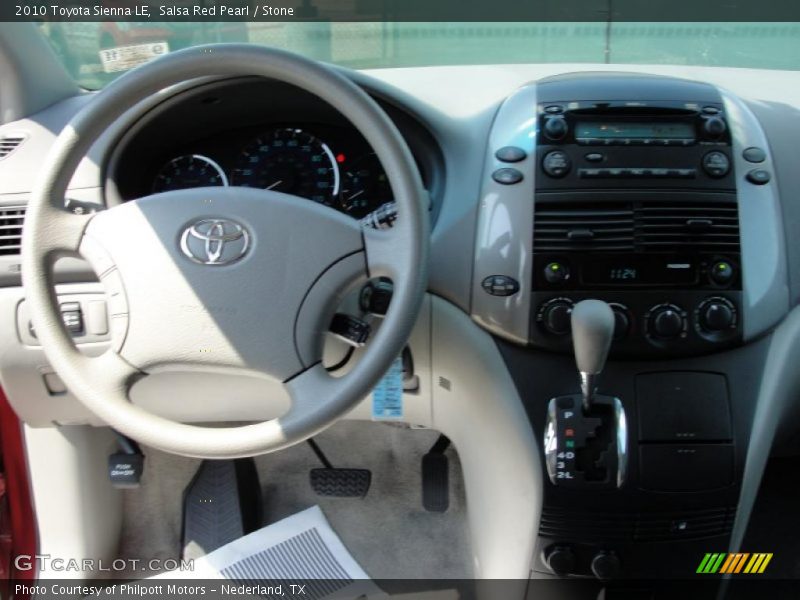 Salsa Red Pearl / Stone 2010 Toyota Sienna LE