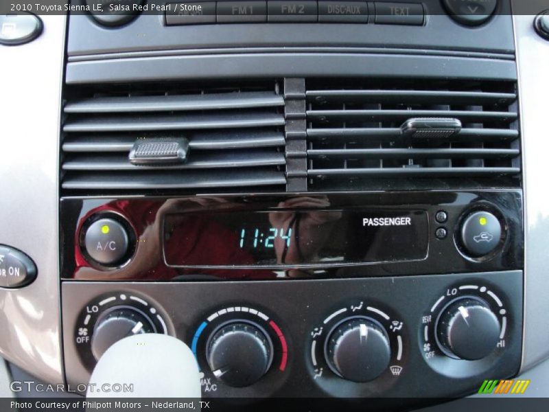 Salsa Red Pearl / Stone 2010 Toyota Sienna LE