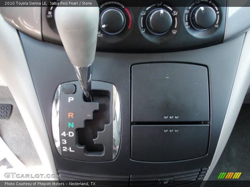 Salsa Red Pearl / Stone 2010 Toyota Sienna LE
