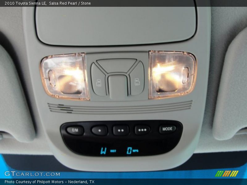 Salsa Red Pearl / Stone 2010 Toyota Sienna LE