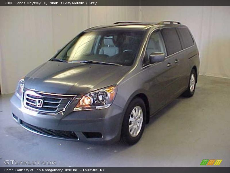 Nimbus Gray Metallic / Gray 2008 Honda Odyssey EX
