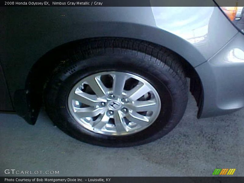 Nimbus Gray Metallic / Gray 2008 Honda Odyssey EX