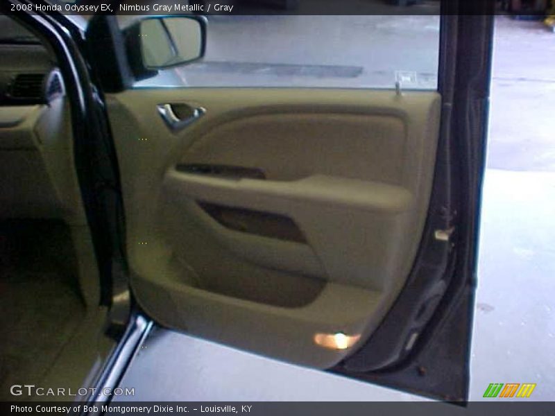 Nimbus Gray Metallic / Gray 2008 Honda Odyssey EX