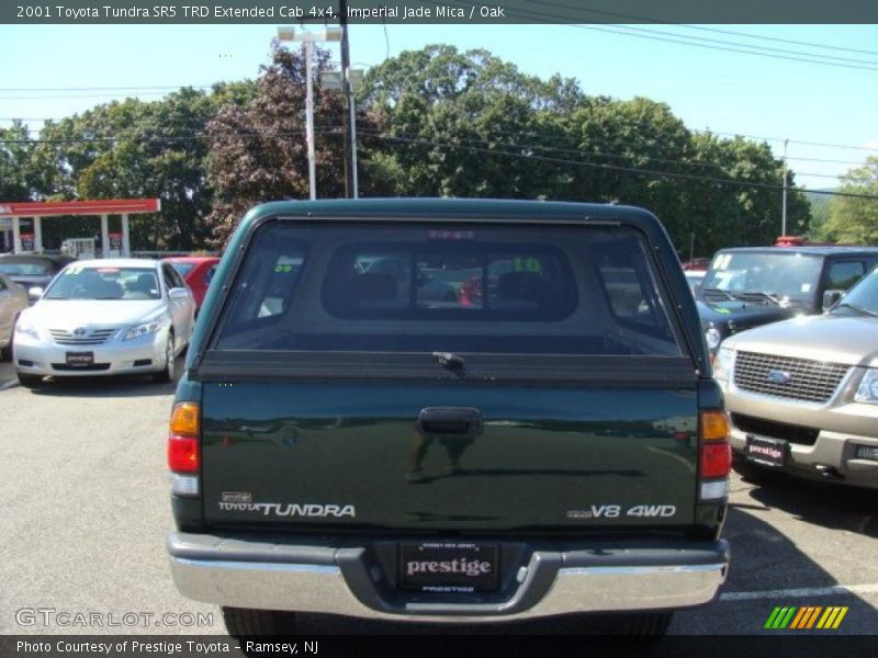 Imperial Jade Mica / Oak 2001 Toyota Tundra SR5 TRD Extended Cab 4x4