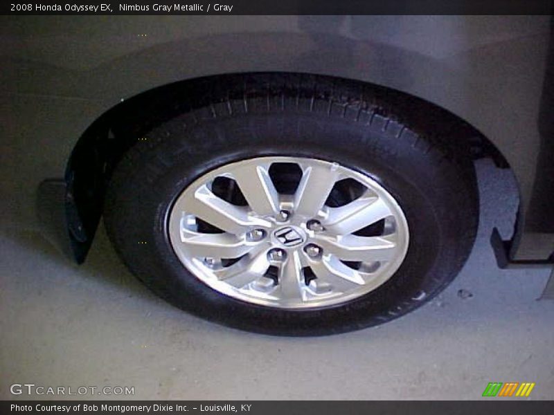 Nimbus Gray Metallic / Gray 2008 Honda Odyssey EX