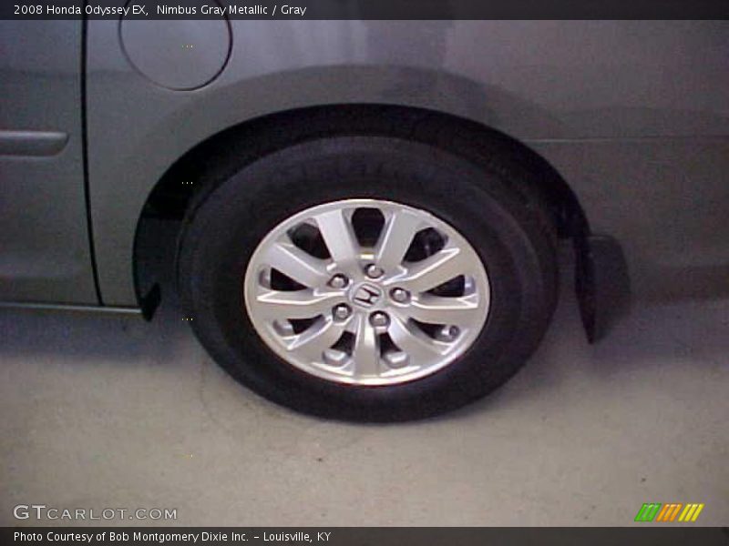 Nimbus Gray Metallic / Gray 2008 Honda Odyssey EX