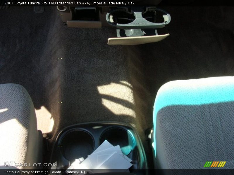 Imperial Jade Mica / Oak 2001 Toyota Tundra SR5 TRD Extended Cab 4x4