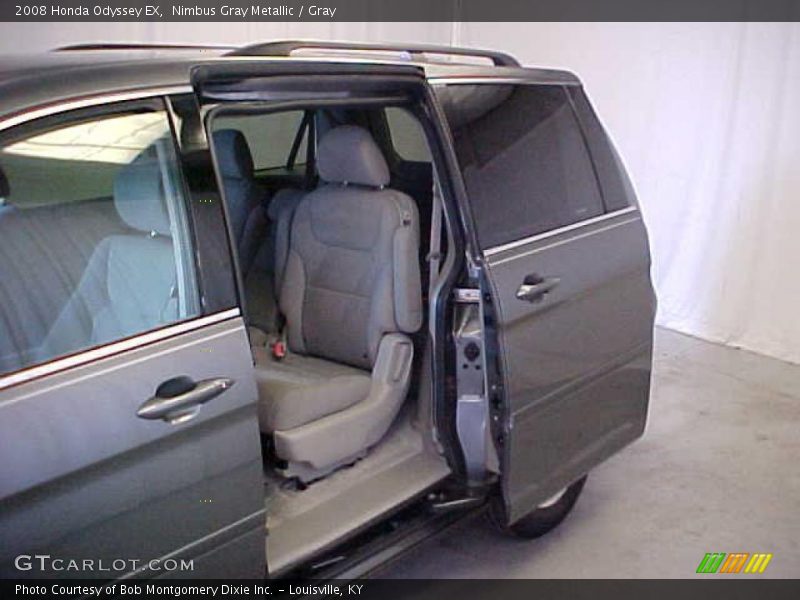 Nimbus Gray Metallic / Gray 2008 Honda Odyssey EX
