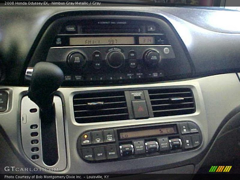 Nimbus Gray Metallic / Gray 2008 Honda Odyssey EX